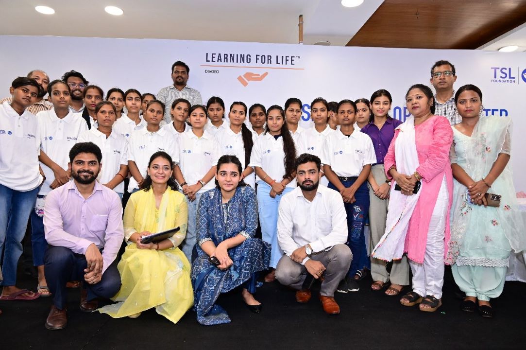Diageo India collaborates with TSL Foundation to train 200 young women for the hospitality industry through its 'Learning for Life' initiative.